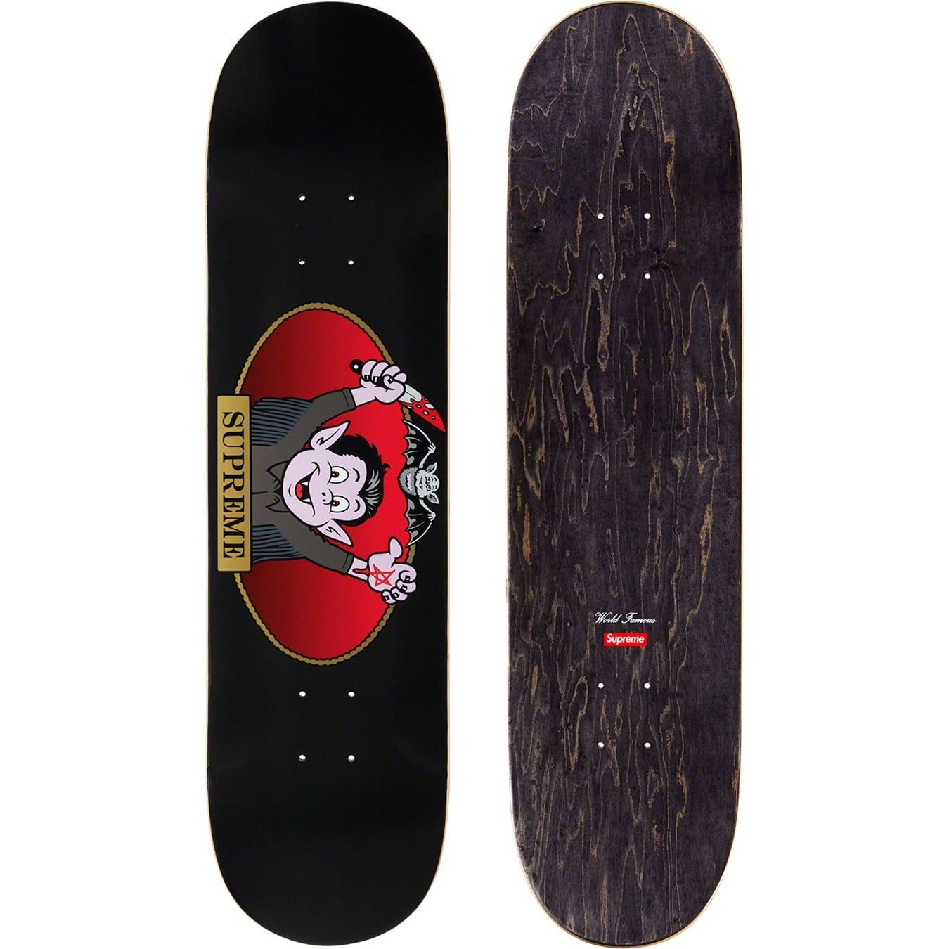 Vampire Boy Skateboard view 3